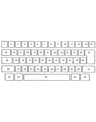 Keybutton reference chart