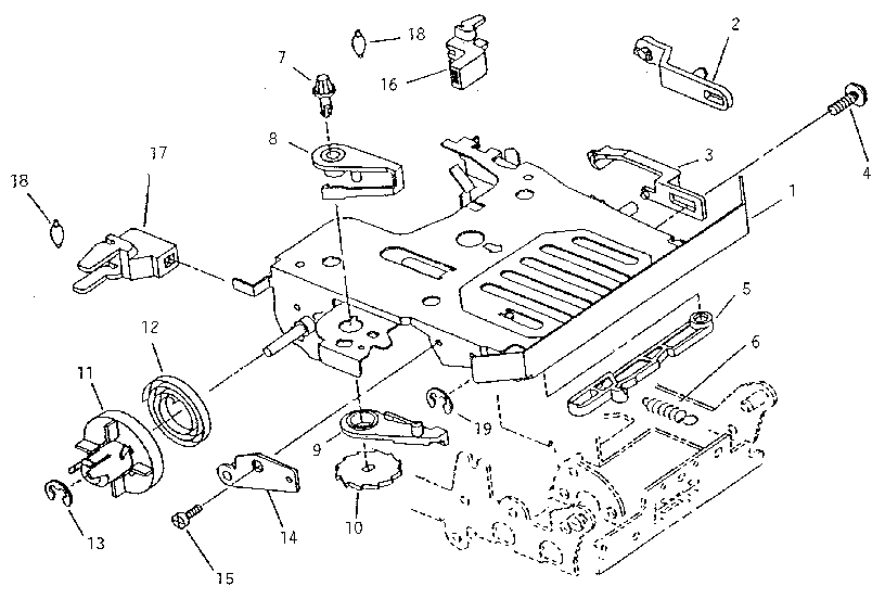Ribbon feed mechanism