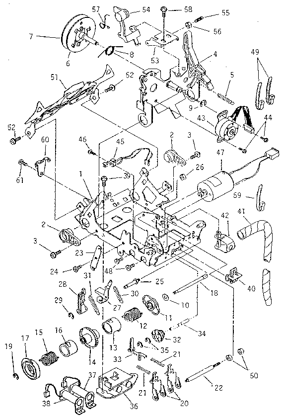 Carrier mechanism