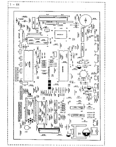 Cpu pcb assembly