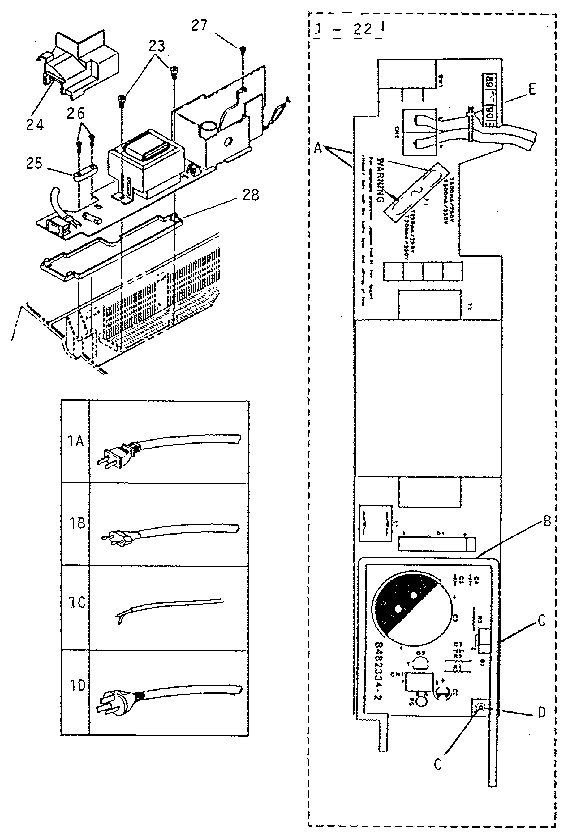 Power supply pcb assembly