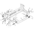Brother WP-1400/1600D chassis attachment diagram