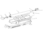 Sears 52052 2. platen mechanism diagram