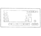 Sears 52052 function keys diagram