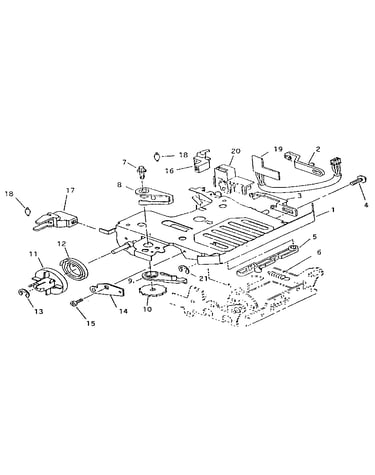 Ribbon feed mechansim
