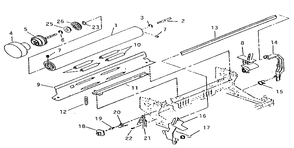 Platen mechansim