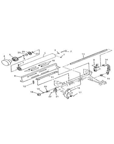 Platen mechansim