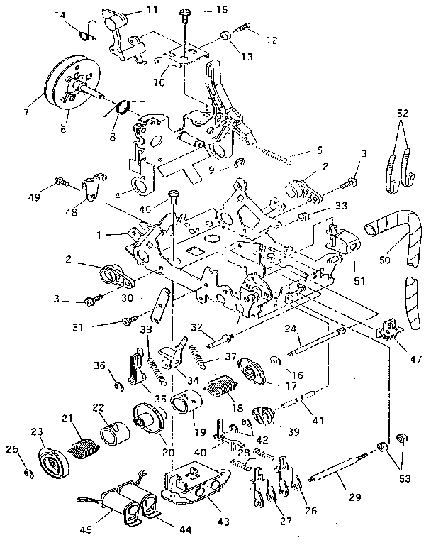 Carrier mechanism
