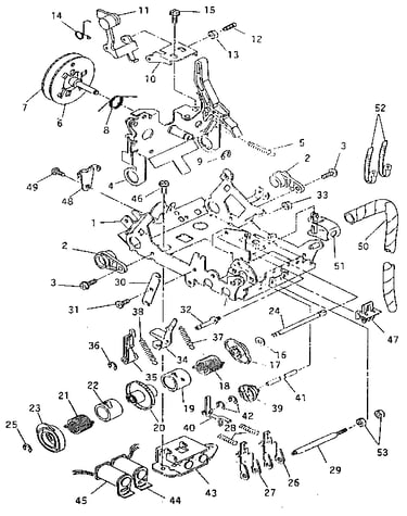 Carrier mechanism