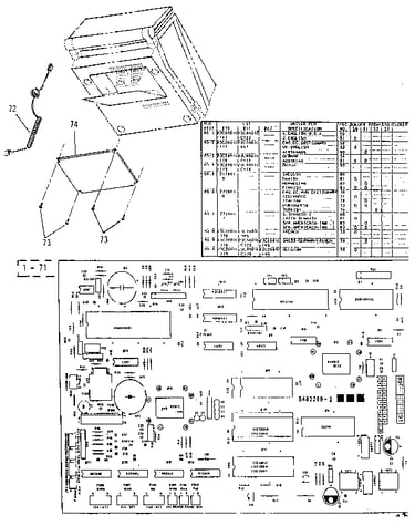 Cpu pcb assembly