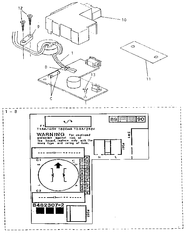 Filter pcb assembly