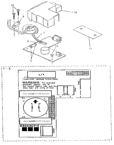 Filter pcb assembly