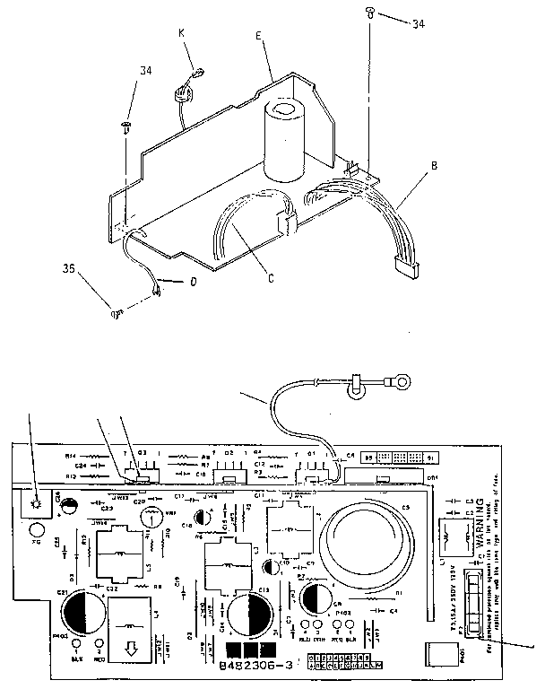 Power pcb assembly