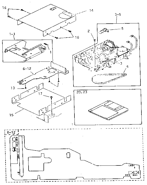Floppy disk drive asm.