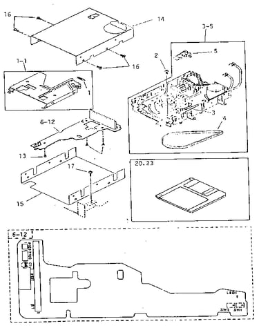 Floppy disk drive asm.