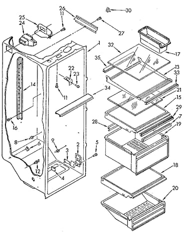 Refrigerator liner