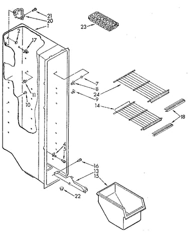 Freezer liner