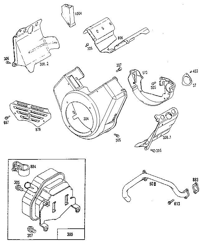 Blower housing assembly