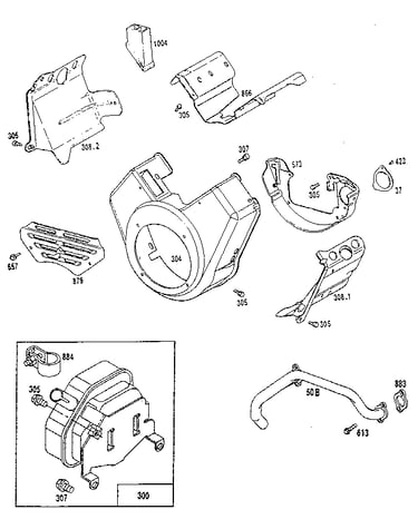 Blower housing assembly