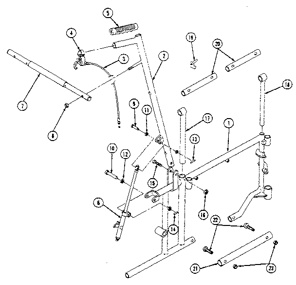 RECLINER FRAME