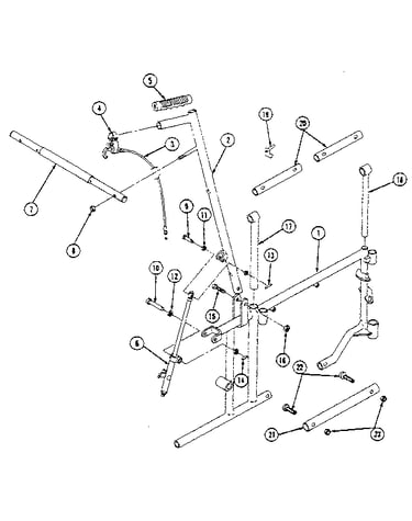 Recliner frame