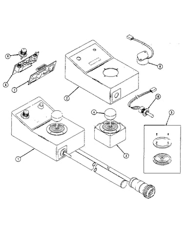 Explorer-type hand control (optional)