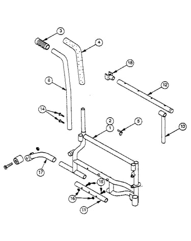 Frame sectional back, non-reclining