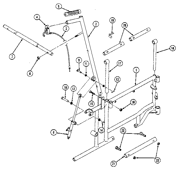 RECLINER FRAME