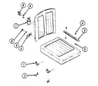 Everest & Jennings MARATHON LE seat assembly diagram