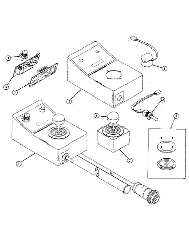 Explorer-type hand control (optional)