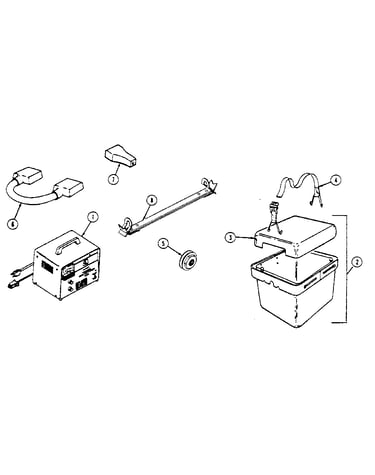Battery box, chargers, misc. electrical