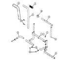 Everest & Jennings MARATHON 5MC frame sectional back, non-reclining diagram
