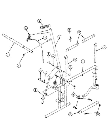 Recliner frame