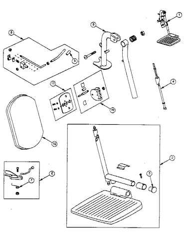 Legrest (high pivot)