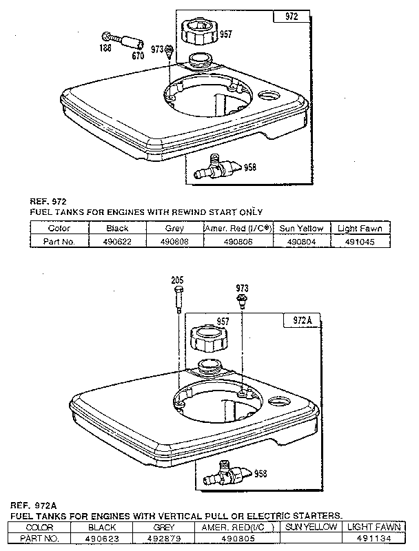 Tank assembly