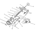 Smith Corona XD5600(5FEA) element drive diagram