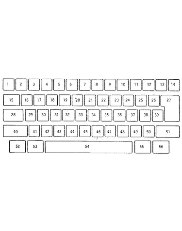 Keybutton reference chart
