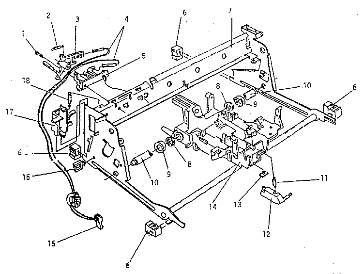 Carrier molding, rails, & frames