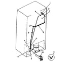 Kenmore 2539308782 ice maker installation diagram