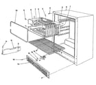 Marvel 61AF cabinet parts diagram