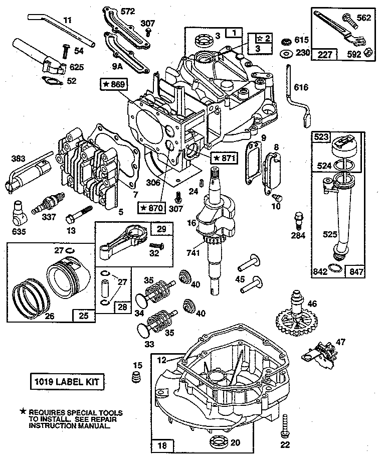 Replacement parts