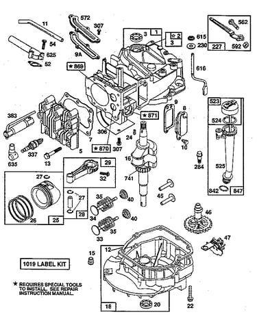 Replacement parts