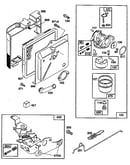 Carburetor and air cleaner assembly