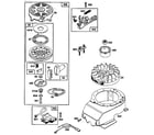 Briggs & Stratton 124702-3153-01 (315301 - 315301) rewind starter magneto assembly diagram