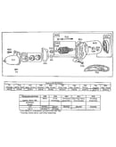 Starter motor assembly and reference chart
