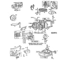 Briggs & Stratton 92502-3198-01 (3198 - 1) cylinder assembly diagram