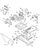 Dryer-motor, blower, belt