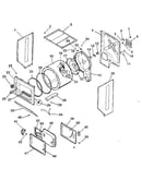 Dryer, cabinet, drum, heater