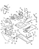Dryer, motor, blower, belt