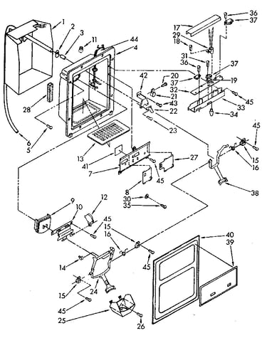 Dispenser front